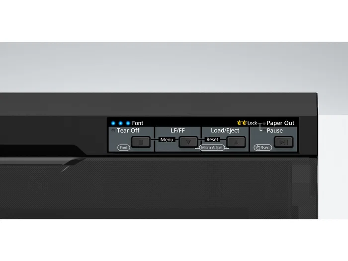 Epson LQ-780N Impresora Matricial de 24 Agujas con Red (Ethernet, USB, Paralelo) - Alta Velocidad 487 cps, Ancho 106 Columnas, Negro/Blanco