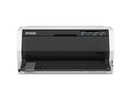 Epson LQ-780N Impresora Matricial de 24 Agujas con Red (Ethernet, USB, Paralelo) - Alta Velocidad 487 cps, Ancho 106 Columnas, Negro/Blanco