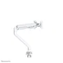 Neomounts FPMA-D750WHITE2 Soporte Brazo Monitor Ajustable para Escritorio, Resorte de Gas, 10 a 32 Pulgadas, 8 kg, VESA 75x75/100x100 mm, Giratorio e Inclinable, Color Blanco