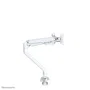 Neomounts FPMA-D750WHITE2 Soporte Brazo Monitor Ajustable para Escritorio, Resorte de Gas, 10 a 32 Pulgadas, 8 kg, VESA 75x75/100x100 mm, Giratorio e Inclinable, Color Blanco