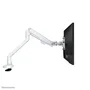 Neomounts FPMA-D750WHITE2 Soporte Brazo Monitor Ajustable para Escritorio, Resorte de Gas, 10 a 32 Pulgadas, 8 kg, VESA 75x75/100x100 mm, Giratorio e Inclinable, Color Blanco