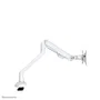 Neomounts FPMA-D750WHITE2 Soporte Brazo Monitor Ajustable para Escritorio, Resorte de Gas, 10 a 32 Pulgadas, 8 kg, VESA 75x75/100x100 mm, Giratorio e Inclinable, Color Blanco