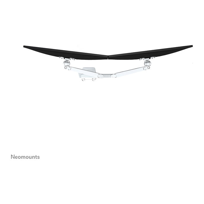 Neomounts FPMA-D750DWHITE2 Brazo de monitor doble giratorio y pivotante para 2 pantallas de 10 a 32 pulgadas, hasta 8 kg cada una, con resorte de gas y soporte Topfix, blanco Neomounts FPMA-D750DWHITE2 Brazo de monitor doble giratorio y pivotante para 2 pantallas de 10 a 32 pulgadas, hasta 8 kg cada una, con resorte de gas y soporte Topfix, blanco