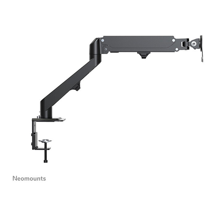 Newstar DS70-700BL1 Brazo de Monitor de Resorte de Gas Neomounts para Pantallas de 17 a 27 Pulgadas, 7 kg, VESA 100x100 mm, Negro - Soporte de Escritorio Full Motion