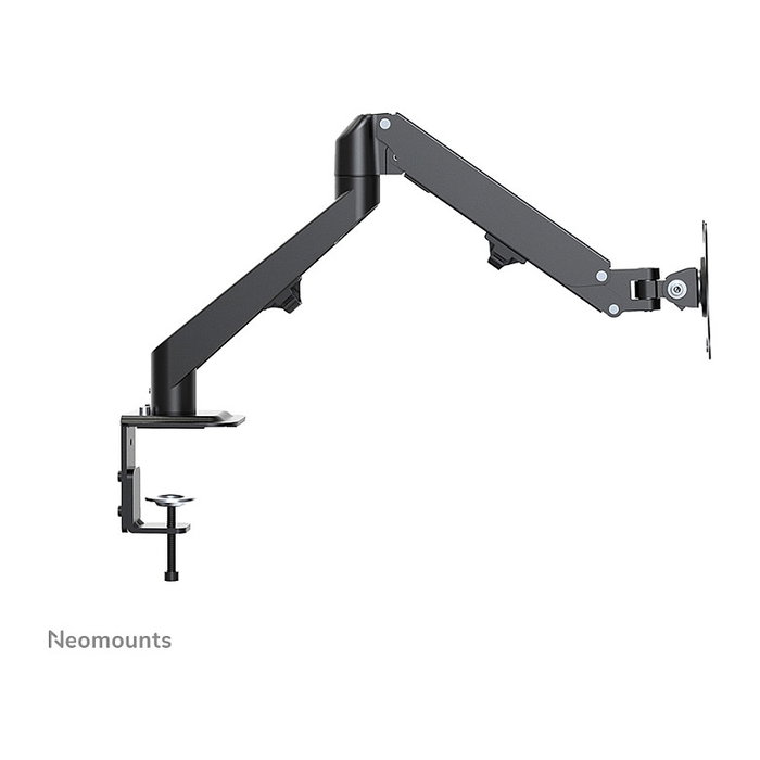 Newstar DS70-700BL1 Brazo de Monitor de Resorte de Gas Neomounts para Pantallas de 17 a 27 Pulgadas, 7 kg, VESA 100x100 mm, Negro - Soporte de Escritorio Full Motion