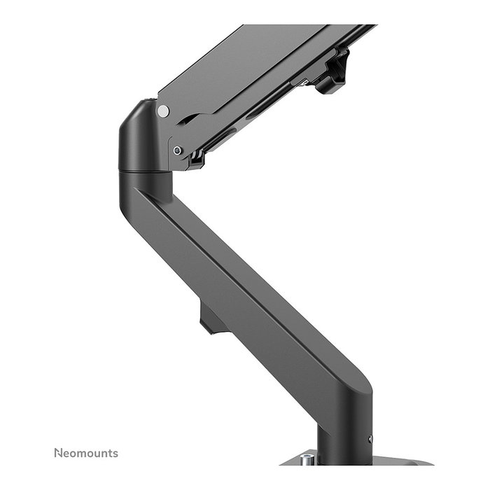 Newstar DS70-700BL1 Brazo de Monitor de Resorte de Gas Neomounts para Pantallas de 17 a 27 Pulgadas, 7 kg, VESA 100x100 mm, Negro - Soporte de Escritorio Full Motion