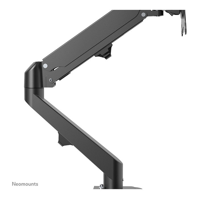 Newstar DS70-700BL1 Brazo de Monitor de Resorte de Gas Neomounts para Pantallas de 17 a 27 Pulgadas, 7 kg, VESA 100x100 mm, Negro - Soporte de Escritorio Full Motion