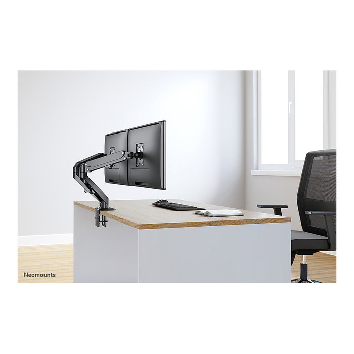 Newstar DS70-700BL2 Soporte de Mesa para Monitores de 17-27 Pulgadas, Negro