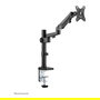 Neomounts Brazo de Monitor DS70-750BL1 Full-Motion para Pantallas de 17-27 Pulgadas, 7kg, Resorte de Gas, Pinza/Atornillado, Negro