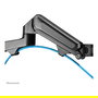 Neomounts Brazo de Monitor DS70-750BL1 Full-Motion para Pantallas de 17-27 Pulgadas, 7kg, Resorte de Gas, Pinza/Atornillado, Negro