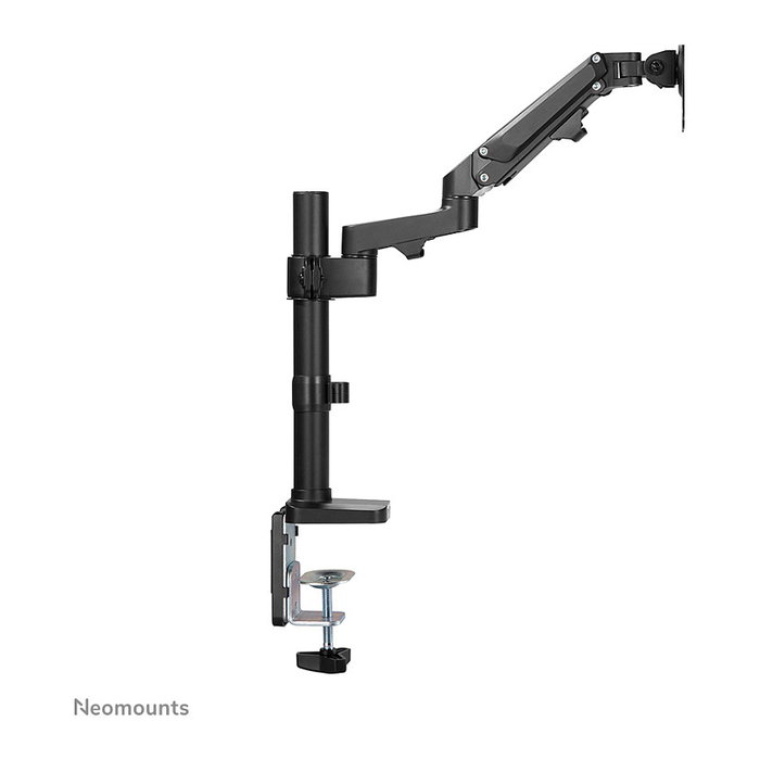 Neomounts Brazo de Monitor DS70-750BL1 Full-Motion para Pantallas de 17-27 Pulgadas, 7kg, Resorte de Gas, Pinza/Atornillado, Negro