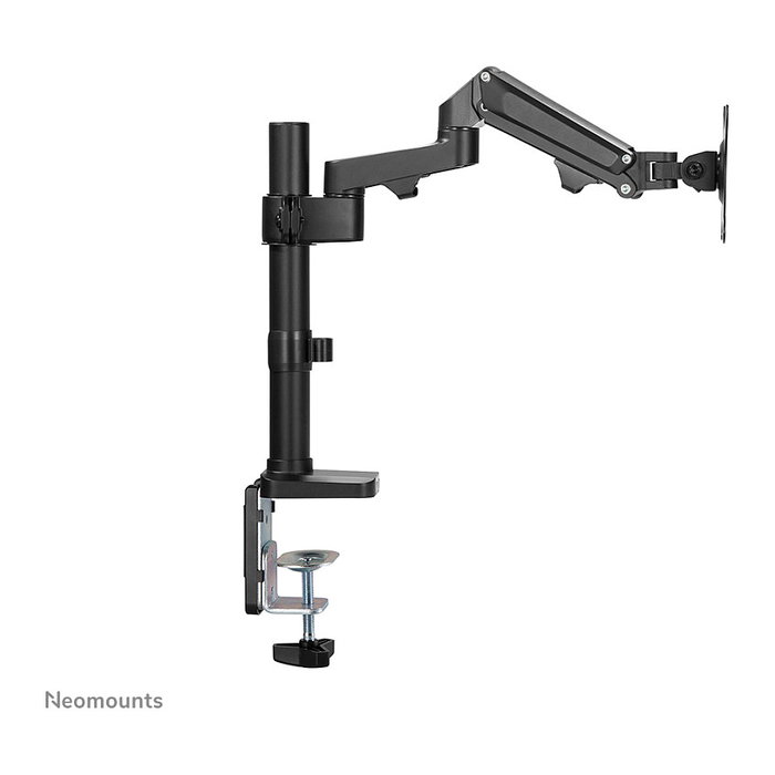 Neomounts Brazo de Monitor DS70-750BL1 Full-Motion para Pantallas de 17-27 Pulgadas, 7kg, Resorte de Gas, Pinza/Atornillado, Negro