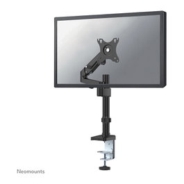 Newstar DS70-750BL1 Neomounts Brazo de Monitor de Gas Full Motion para 17 a 27 Pulgadas, Soporta 7 kg, Montaje Pinza/Atornillado, VESA 100x100 mm, Negro