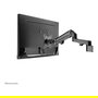 Neomounts DS70-750BL2 Soporte de Escritorio para Monitor de 17-27 Pulgadas con Resorte de Gas y Pinza/Atornillado, Negro
