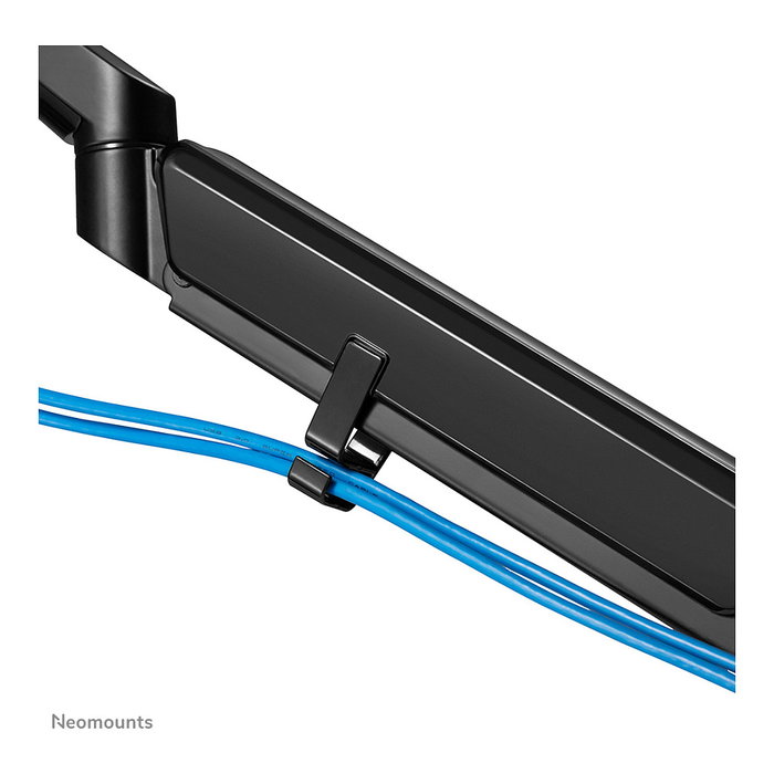 Newstar Neomounts DS70-810BL1 Brazo de Monitor Full-Motion de Resorte de Gas para Pantallas de 17 a 32 Pulgadas, Soporte Hasta 9 kg, Negro
