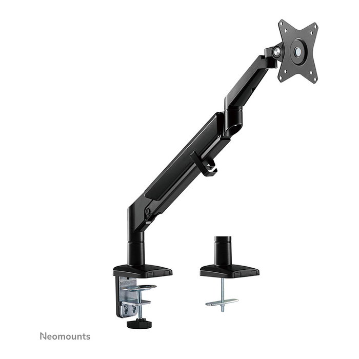 Newstar Neomounts DS70-810BL1 Brazo de Monitor Full-Motion de Resorte de Gas para Pantallas de 17 a 32 Pulgadas, Soporte Hasta 9 kg, Negro