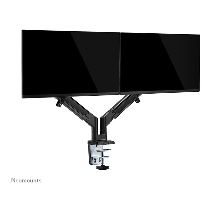 Newstar Neomounts DS70-810BL2 Brazo de monitor con resorte de gas para pantallas de 17 a 32 pulgadas, montaje en escritorio, 9 kg de capacidad, ajustable, negro