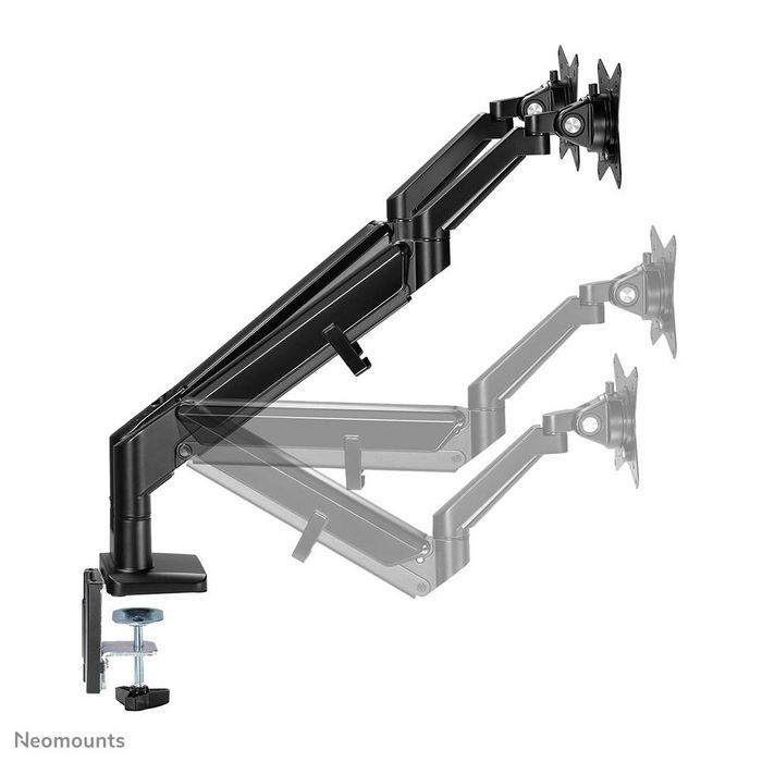 Neomounts DS70-810BL2 Soporte de Escritorio Dual para Monitores 17-32 pulg.