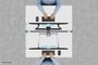 Neomounts DS70-810BL2 Soporte de Escritorio Dual para Monitores 17-32 pulg.