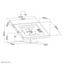 Neomounts TIS Soporte para Tabletas 9.7-11 Pulgadas Giratorio Blanco