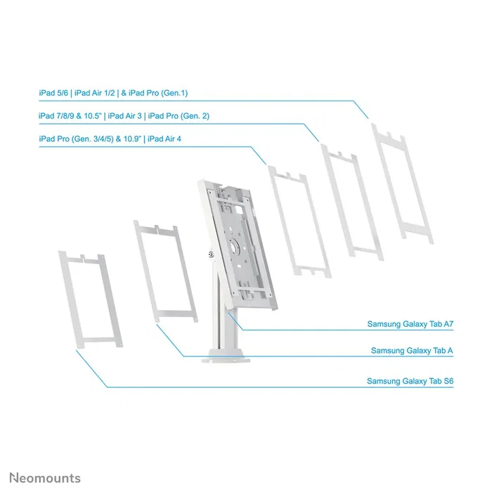 Neomounts Soporte para Tablet DS15-640WH1 Blanco 9.7-11 pulgadas