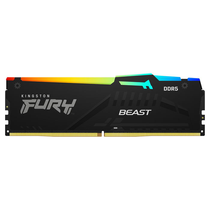 Kingston FURY Beast RGB DDR5 RAM 32GB (2x16GB) 5200MHz CL40 DIMM Kit of 2