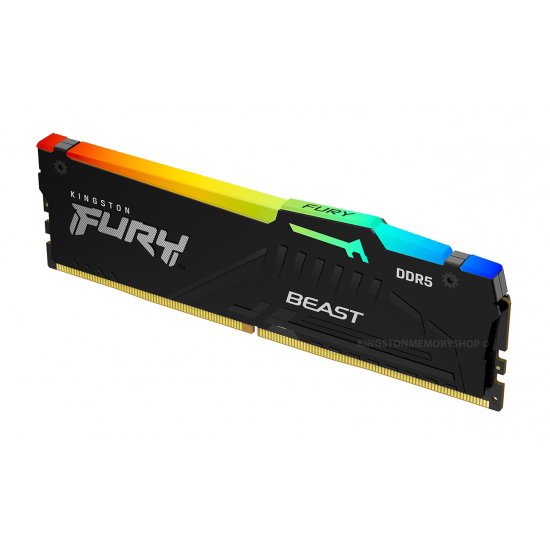 Kingston FURY Beast RGB 64 GB 5600 MT/s DDR5 CL40 DIMM Kit de 2