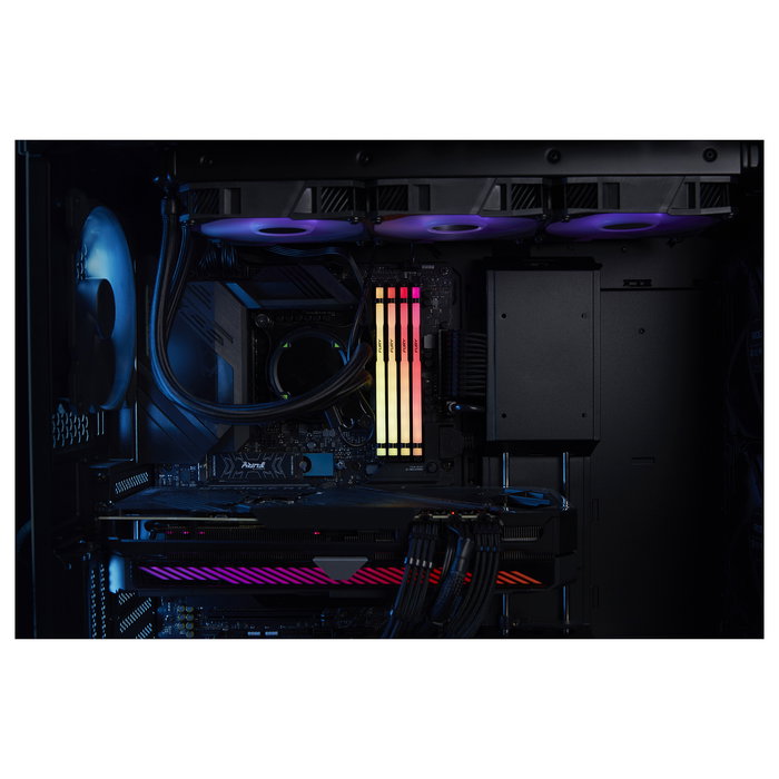 Kingston FURY Beast RGB 32GB (2x16GB) 5600MHz DDR5 CL40 DIMM Kit de Memoria RAM para PC Kingston FURY Beast RGB 32GB (2x16GB) 5600MHz DDR5 CL40 DIMM Kit de Memoria RAM para PC