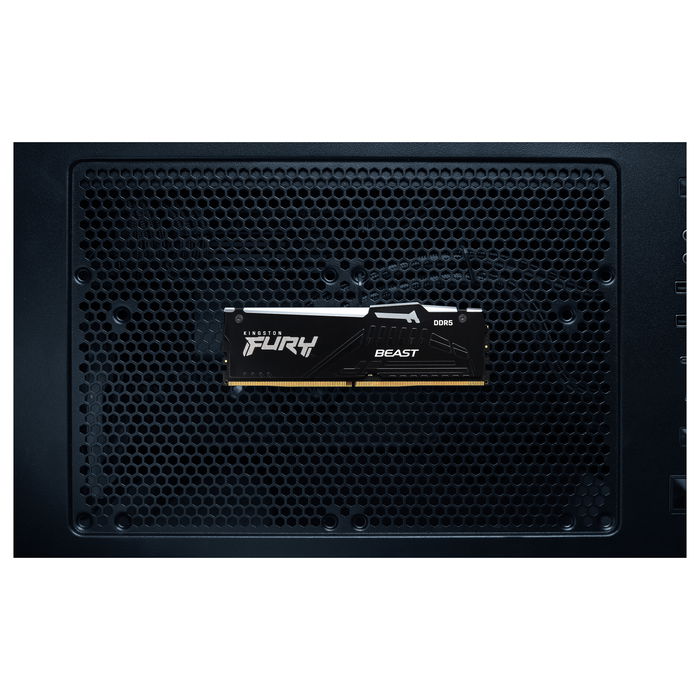 Kingston FURY Beast RGB 32GB (2x16GB) 5600MHz DDR5 CL40 DIMM Kit de Memoria RAM para PC Kingston FURY Beast RGB 32GB (2x16GB) 5600MHz DDR5 CL40 DIMM Kit de Memoria RAM para PC