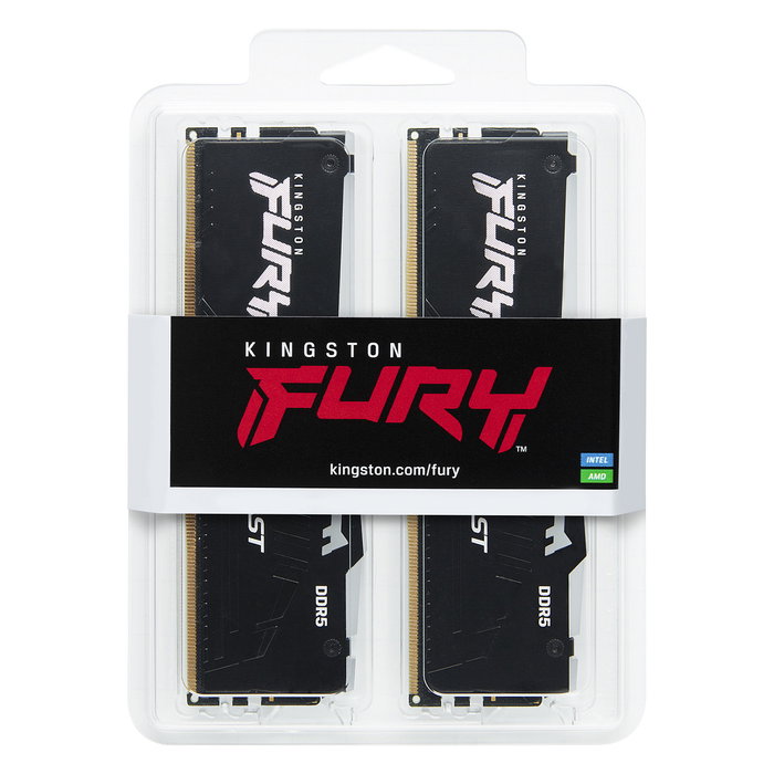 Kingston FURY Beast RGB 32GB (2x16GB) 5600MHz DDR5 CL40 DIMM Kit de Memoria RAM para PC Kingston FURY Beast RGB 32GB (2x16GB) 5600MHz DDR5 CL40 DIMM Kit de Memoria RAM para PC