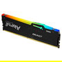 Kingston FURY Beast RGB 32GB DDR5 5200MHz CL40 DIMM Memoria RAM para PC - 1x32GB