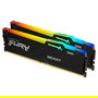 Kingston FURY Beast RGB DDR5 16 GB (2x8 GB) 5200 MHz CL40 DIMM Kit de 2