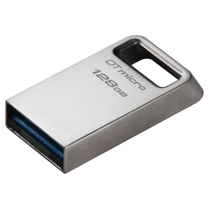 Kingston DataTraveler Micro 128 GB Plata USB 3.2 Gen 1