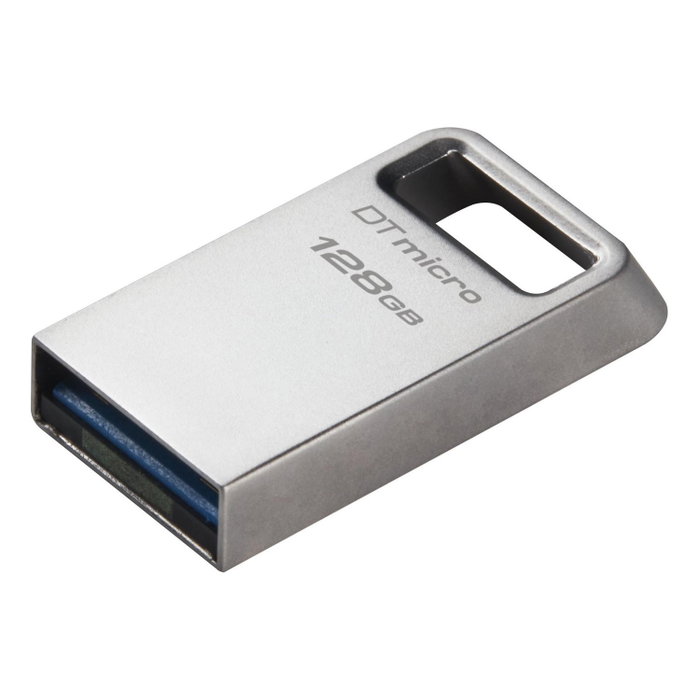 Kingston DataTraveler Micro 128 GB Plata USB 3.2 Gen 1