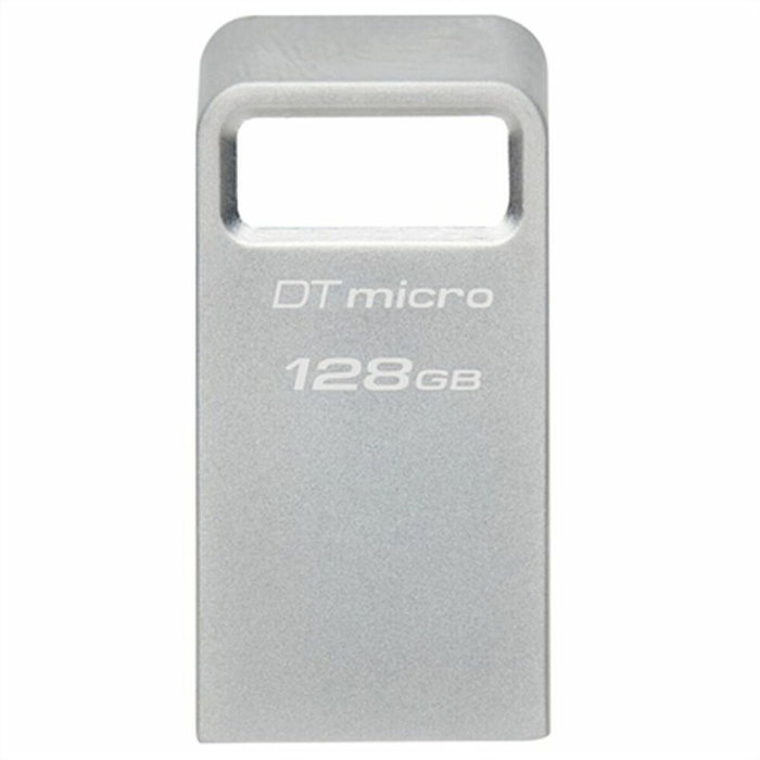 Kingston DataTraveler Micro 128 GB Plata USB 3.2 Gen 1