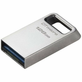 Kingston DataTraveler Micro 128 GB Plata USB 3.2 Gen 1