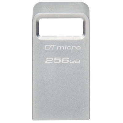 Kingston DTMC3G2 Pendrive DataTraveler 256GB USB 3.2 Metal, Plata Kingston DTMC3G2 Pendrive DataTraveler 256GB USB 3.2 Metal, Plata