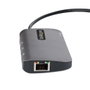 StarTech.com 127B-USBC-MULTIPORT Docking Station USB-C con HDMI 4K 60Hz, Gigabit Ethernet y PD 100W