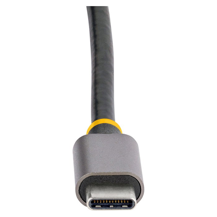 StarTech.com Adaptador Multipuertos USB-C 4K 60Hz, 3x USB-A 3.2, PD 100W, Gris