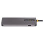StarTech.com Adaptador Multipuertos USB-C 4K 60Hz, 3x USB-A 3.2, PD 100W, Gris