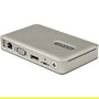 StarTech.com Docking Station USB-C - DKM30CHDPDUE - Conector DisplayPort 4K 30Hz o VGA, Power Delivery 65W, 4 Puertos USB 3.1 Gen 1, Gigabit Ethernet, Audio 3.5mm