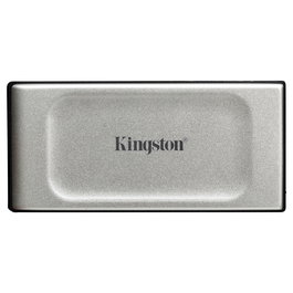 Kingston SSD Portátil 4TB XS2000 USB C 3.2 Gen 2 2000MB/s Negro Plata