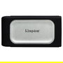 Kingston XS2000 SSD Portátil 4 TB USB 3.2 Gen 2 Tipo C 2000 MB/s Negro Plata Unidad de Estado Sólido Externa Resistente al Polvo