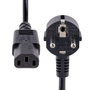 Startech Cable de Alimentación UE Schuko a C13 18AWG Negro 3m