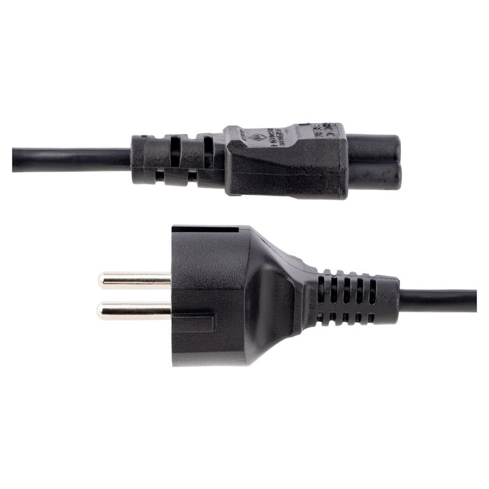 StarTech 753E-3M-POWER-LEAD Cable de Alimentación Schuko UE a C5 de 3m