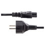 StarTech 753E-3M-POWER-LEAD Cable de Alimentación Schuko UE a C5 de 3m