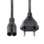 Startech Cable de Alimentación C7 a 2m para Ordenador Portátil y Dispositivos Electrónicos