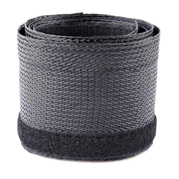 Startech Manga de Gestión de Cableado Flexible 3m Negro Startech Manga de Gestión de Cableado Flexible 3m Negro
