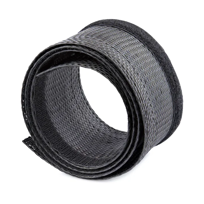Startech Manga de Gestión de Cableado Flexible 3m Negro Startech Manga de Gestión de Cableado Flexible 3m Negro