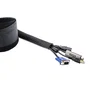 Startech Manga de Gestión de Cableado Flexible 3m Negro